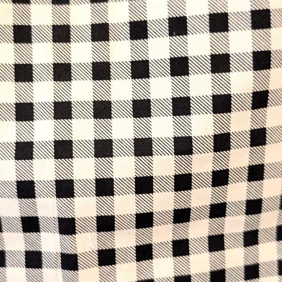 Collectif London Womens NWT Size US 10 Black White Maddie Gingham Trouser Pants - Picture 6 of 11